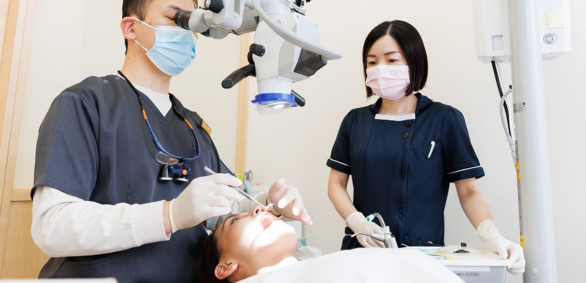 なるべく削らない治療